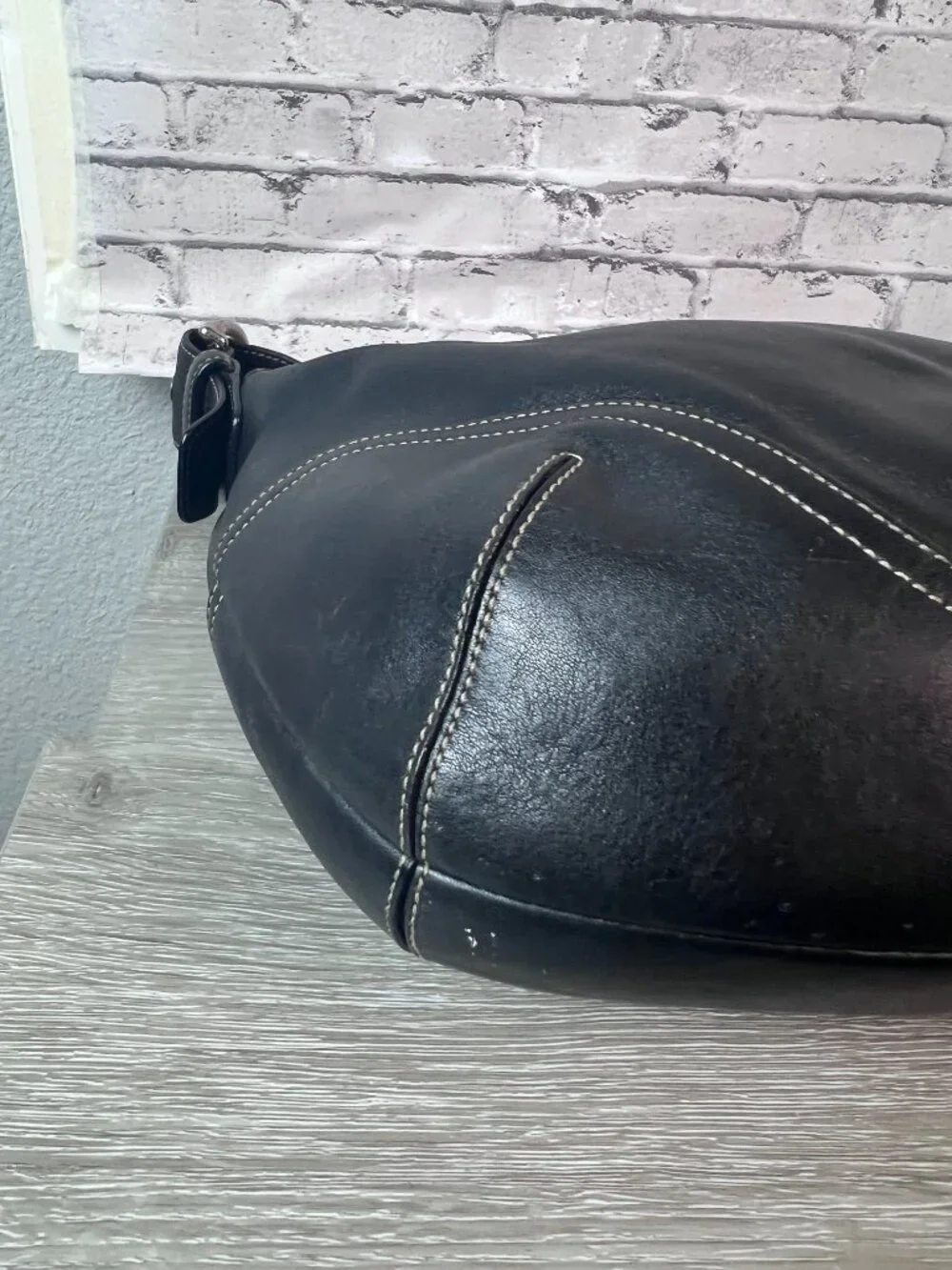 Coach Soho Hobo 9542 Shoulder bag Handbag Black Leather